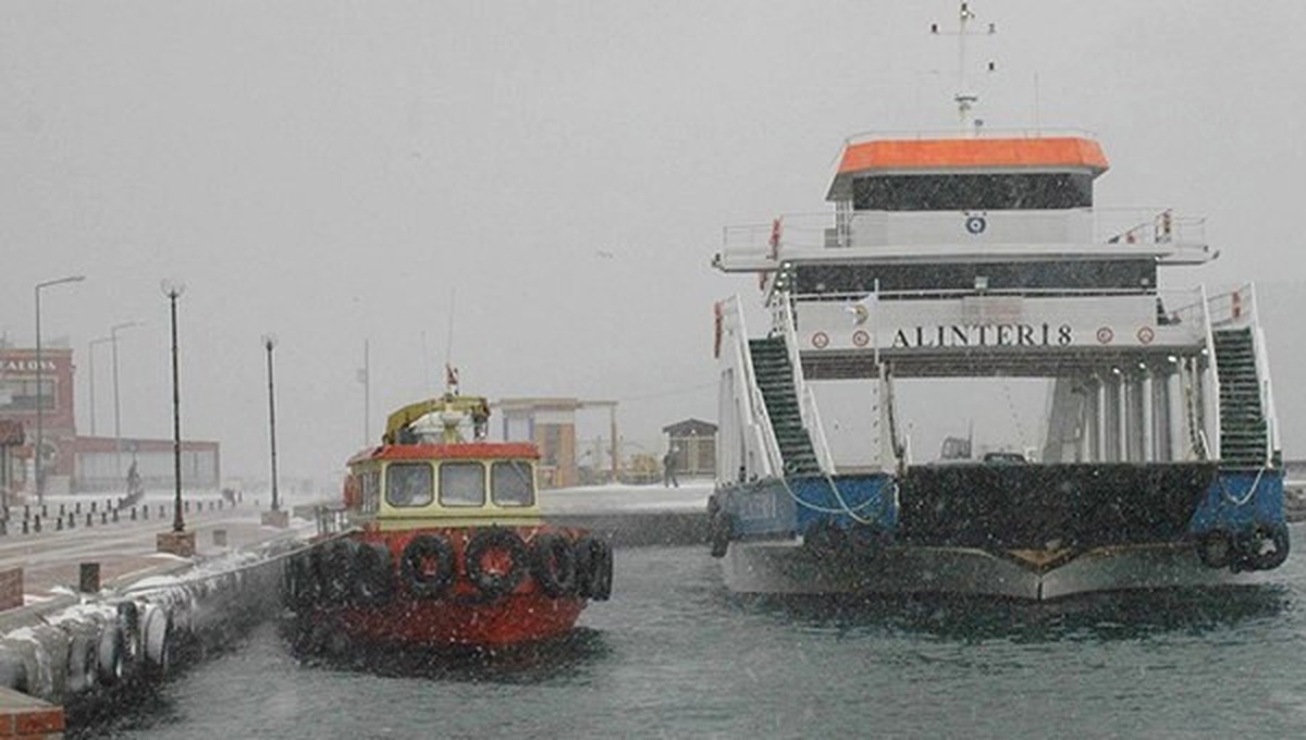 İstanbul\'da Tüm Vapur Seferleri İptal Edildi