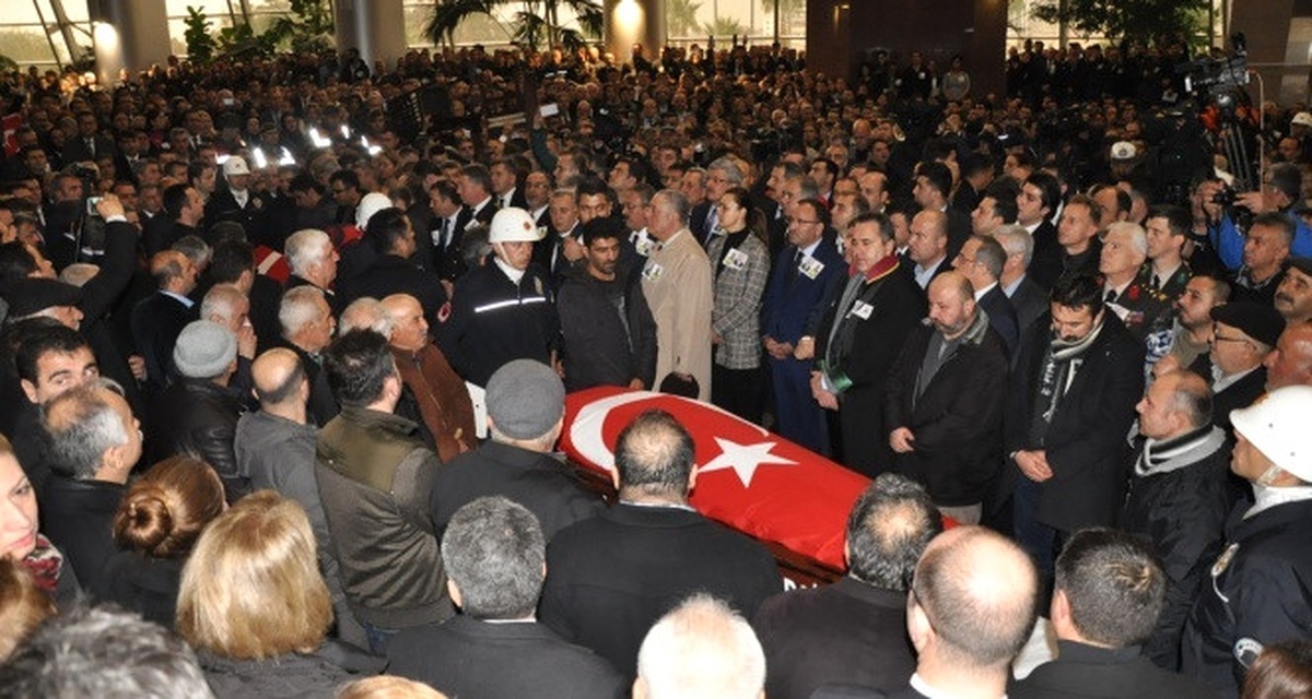 İzmir Şehidi Fethi Sekin, Elazığ\'da Törenle Son Yolculuğuna Uğurlanıyor