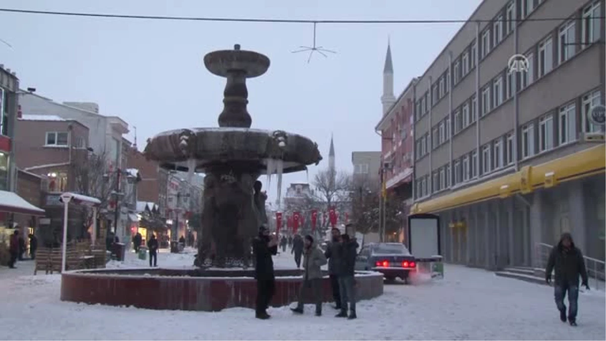 Kar Yağışı Hayatı Olumsuz Etkiliyor - Edirne /