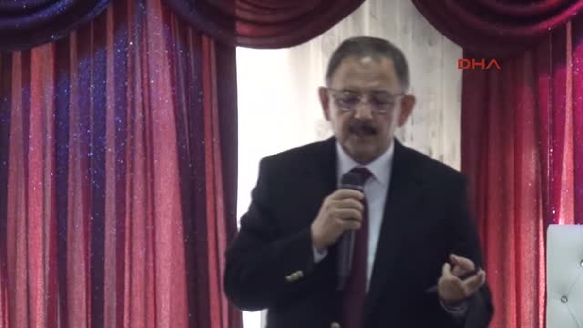 Kayseri Bakan Özhaseki,"Zamların Terör Harcamalarıyla Ilgisi Yok"