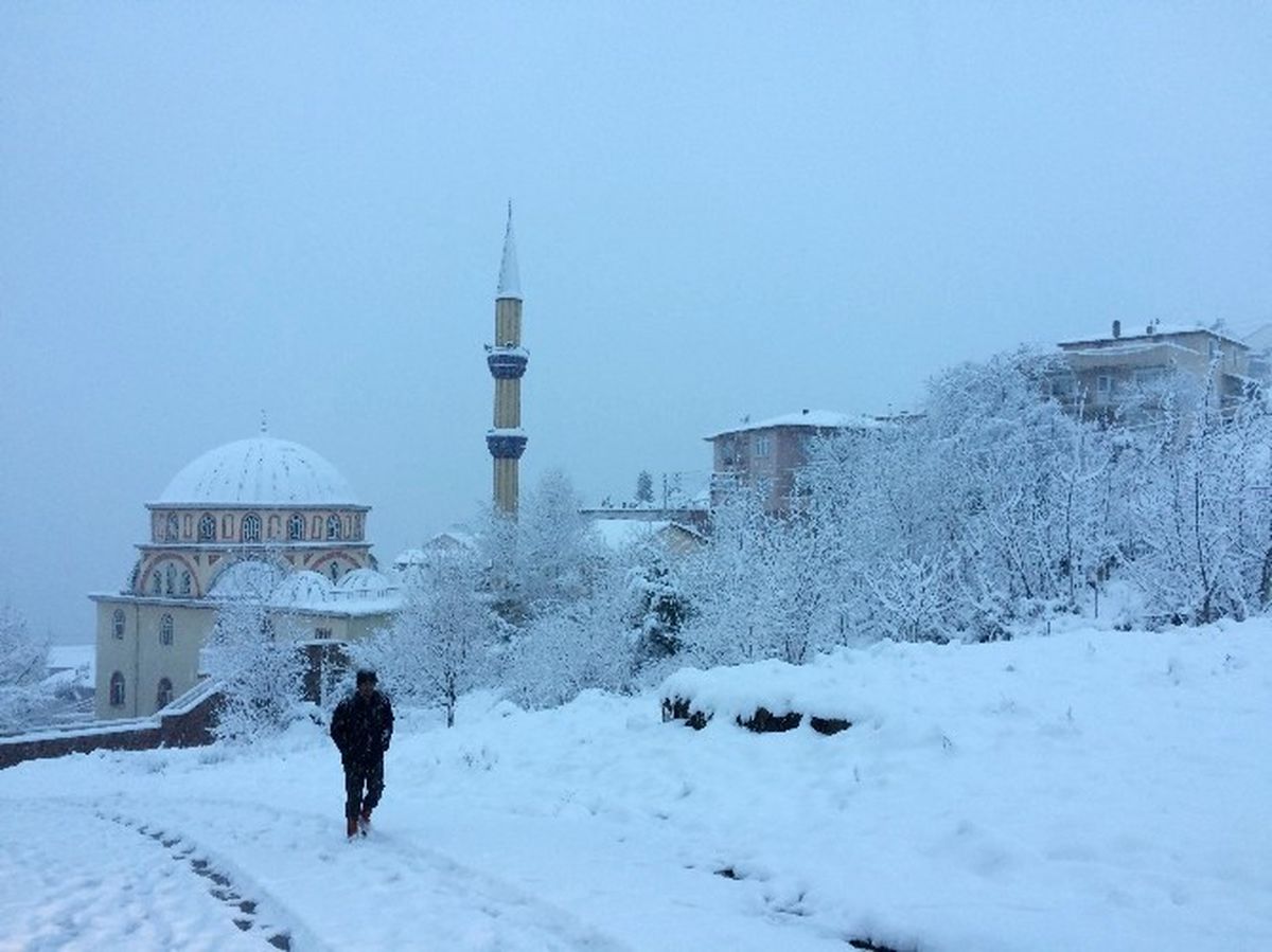 Kocaeli\'nde Yoğun Kar Yağışı