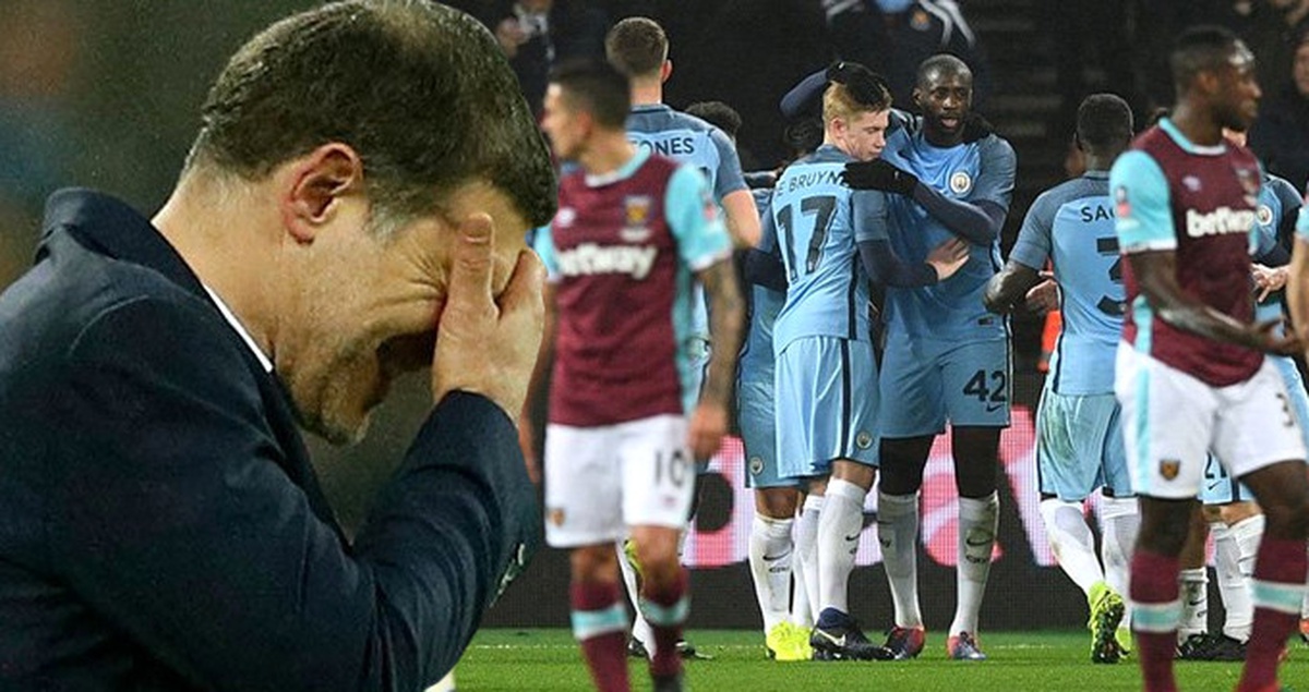 Manchester City, West Ham United\'ı 5-0 Yendi