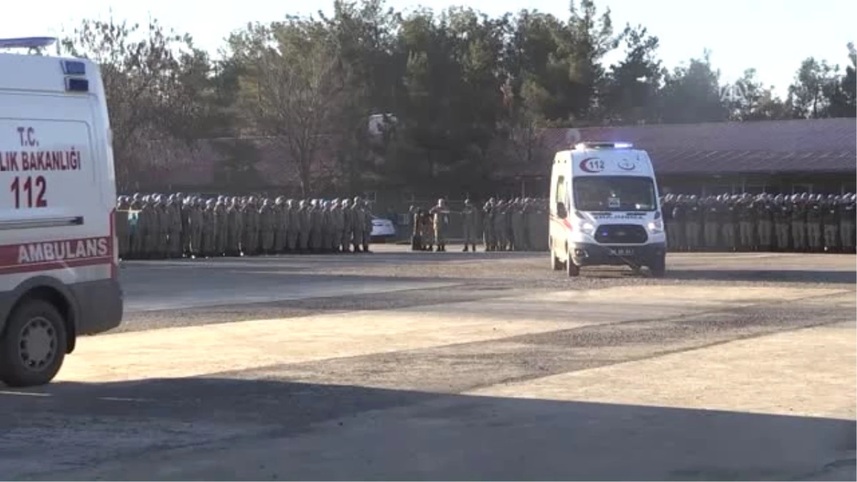 Şehit Jandarma Teğmen Mustafa Yazgan ve Jandarma Uzman Çavuş Faruk Yüksel Için Tören Düzenlendi (2)