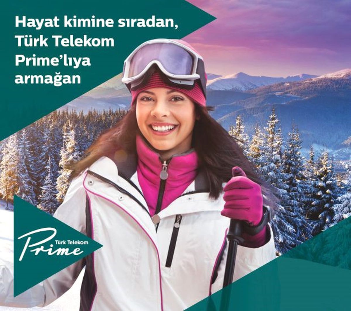 Türk Telekom Prime Kışa Özel Yüzde 50 İndirimli Dağ Keyfi Sunuyor