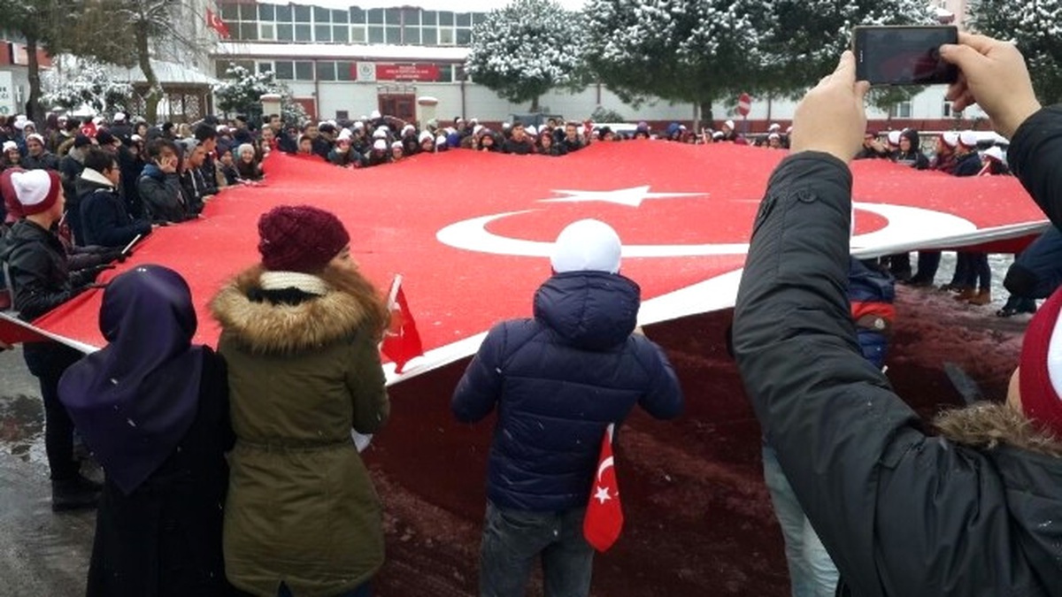 Akçakocalılar Sarıkamış Şehitleri İçin Yürüdüler