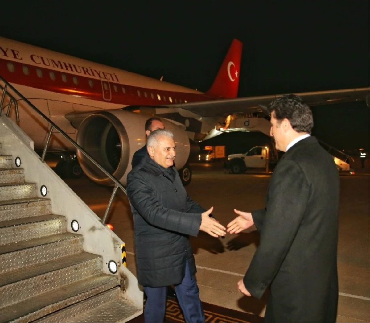 Başbakan Binali Yıldırım Erbil\'de