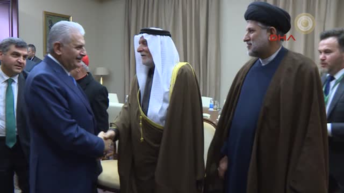 Başbakan Yıldırım, Erbil\'de Dini Liderlerle Bir Araya Geldi