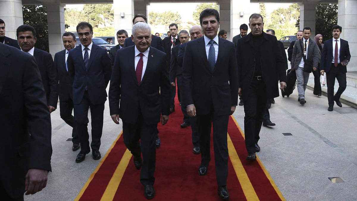 Başbakan Yıldırım, Erbil\'de Dini Liderlerle Bir Araya Geldi