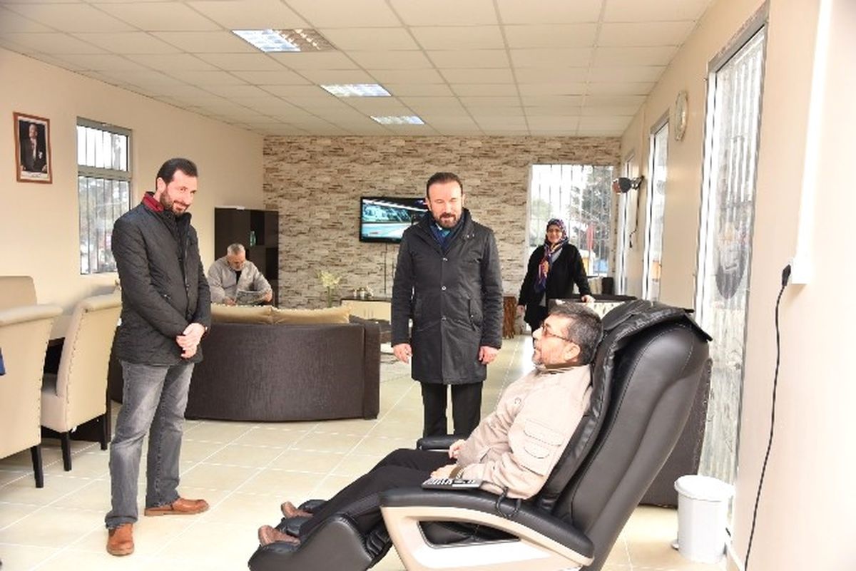 Başkan Doğan\'dan Emekli Evlerine Ziyaret
