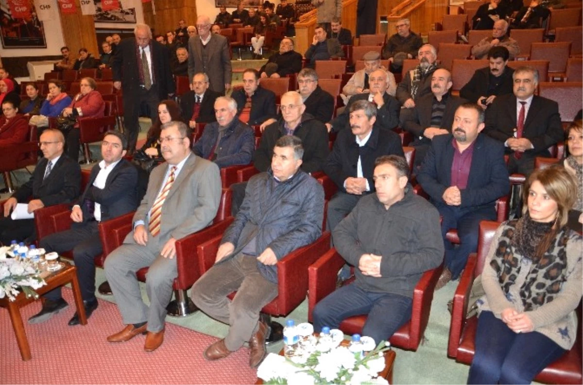 CHP Yeşilyurt İlçe Danışma Kurulu Toplantısı Yapıldı