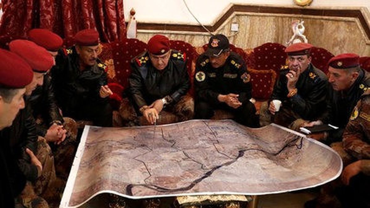 Irak Ordusunun Musul\'da İlerleyişi Sürüyor