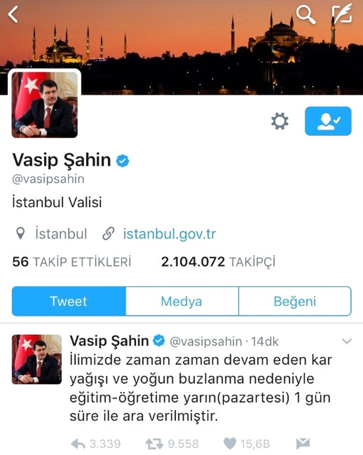 İstanbul\'da Eğitime Kar Engeli