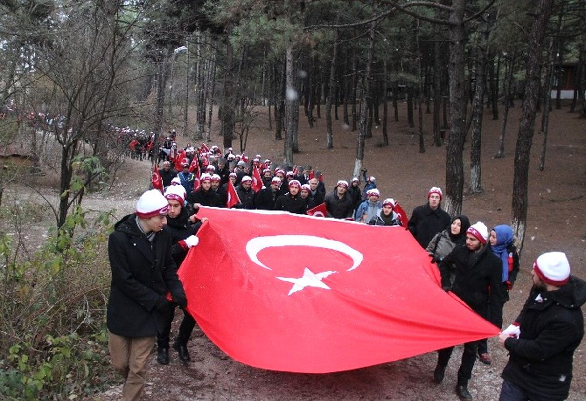Karabük\'te Sarıkamış Şehitlerini Anma Yürüyüşü Yapıldı
