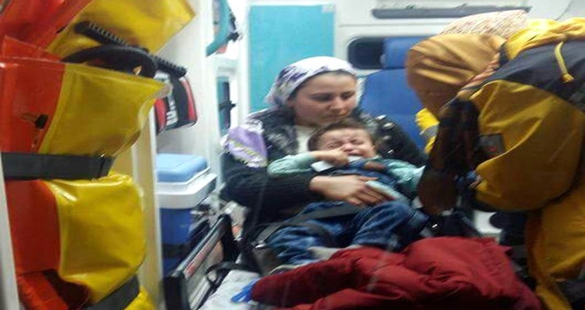 Minik Yağız, 4 Saatlik Mücadelenin Ardından Hastaneye Yetiştirildi