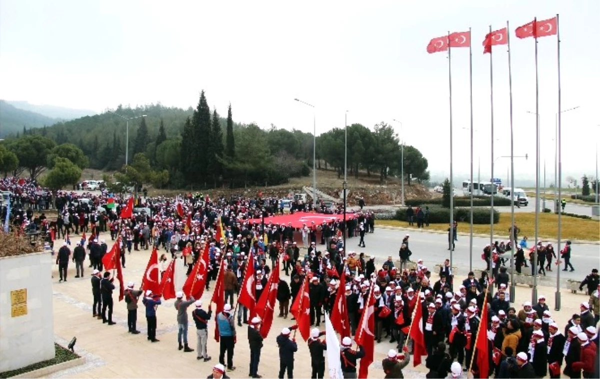 Muğla Sarıkamış Şehitleri İçin Yürüdü