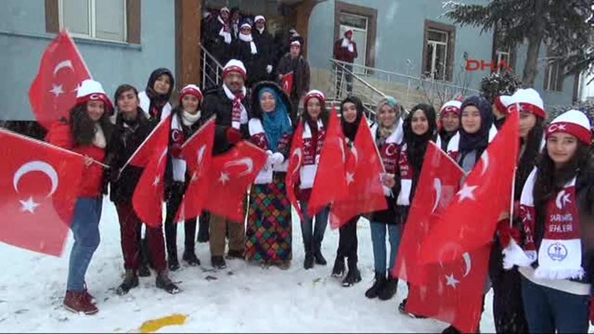 Nevşehir Sarıkamış Şehitleri Için Yürüdüler