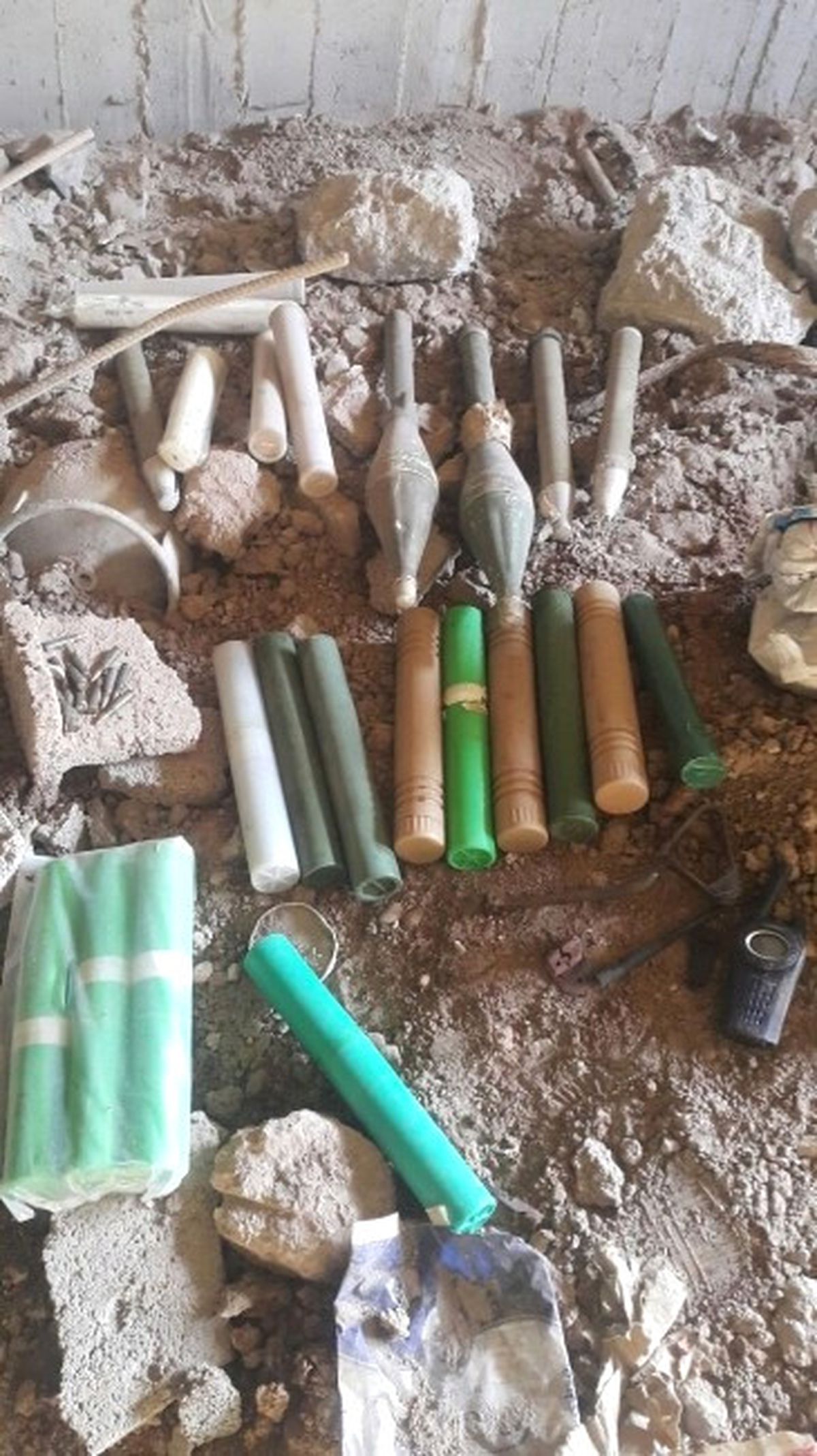 Nusaybin\'de Silah ve Mühimmat Bulundu