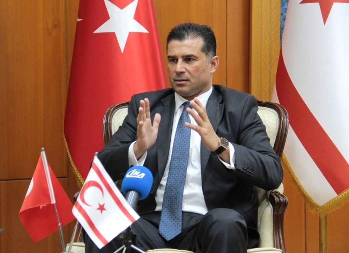 KKTC Başbakanı Cenevre\'deki Konferans Öncesinde Net Konuştu Açıklaması