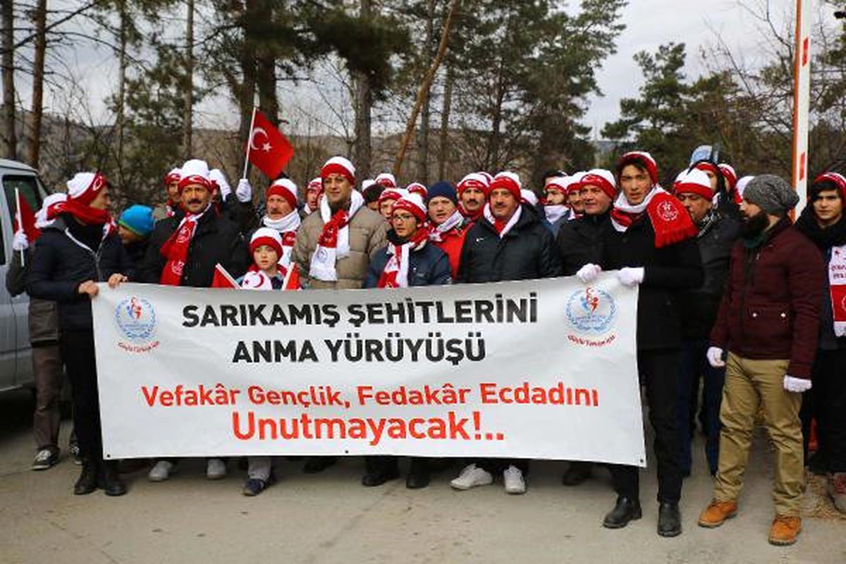 Sarıkamış Şehitleri Gölbaşı\'nda Anıldı