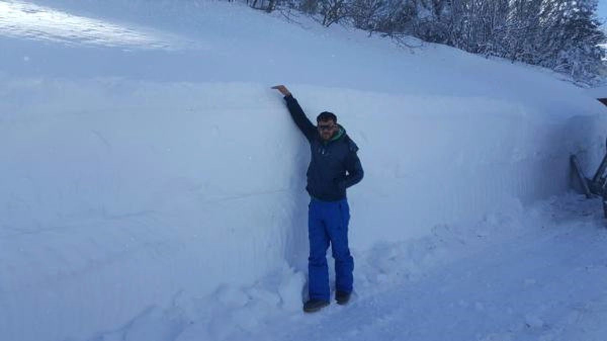 Uludağ\'da Kar Kalınlığı 2 Metre 60 Santim Oldu