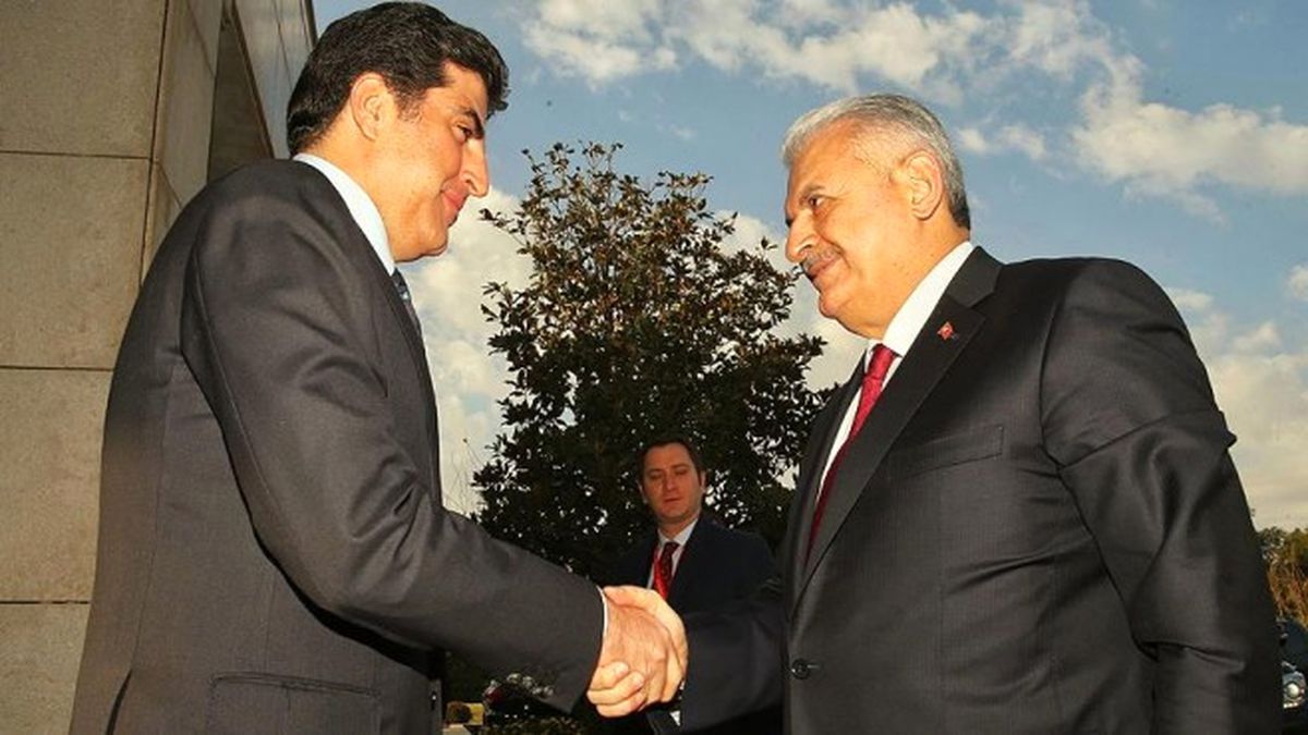 Yıldırım, Barzani ile Görüştü