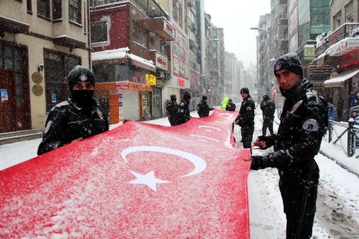 Zonguldak\'ta Sarıkamış Yürüyüşü
