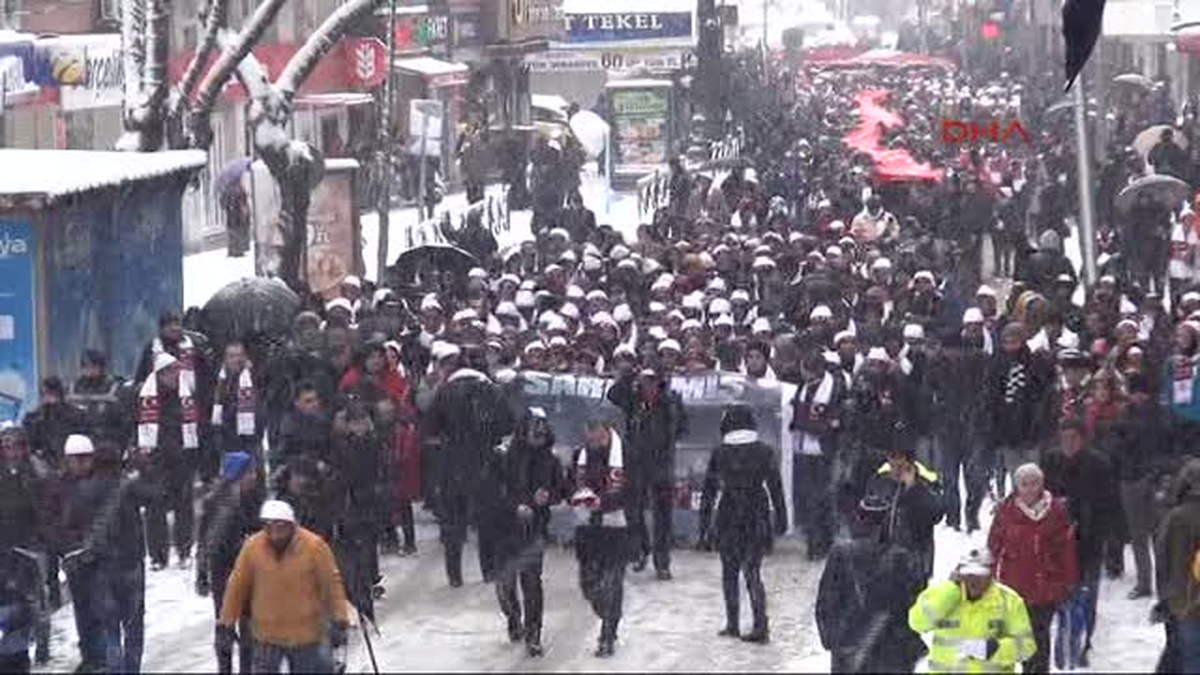 Zonguldak\'ta Sarıkamış Yürüyüşü