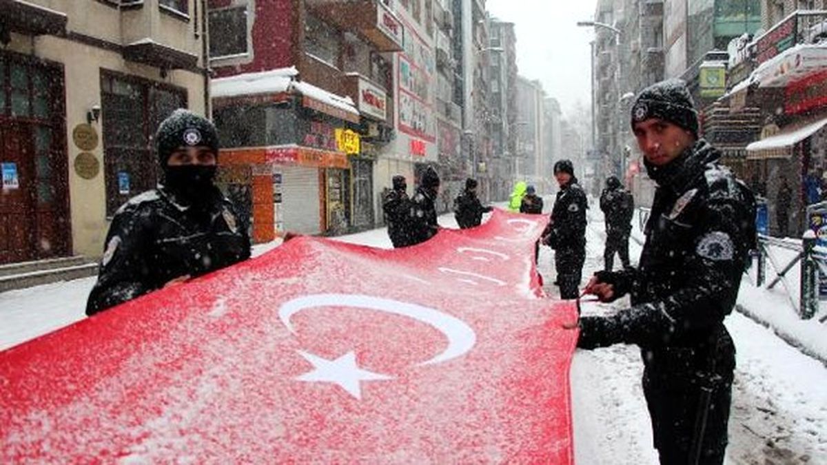 Zonguldak\'ta Sarıkamış Yürüyüşü