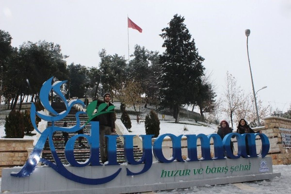 Adıyaman\'a Yılın İlk Karı Düştü