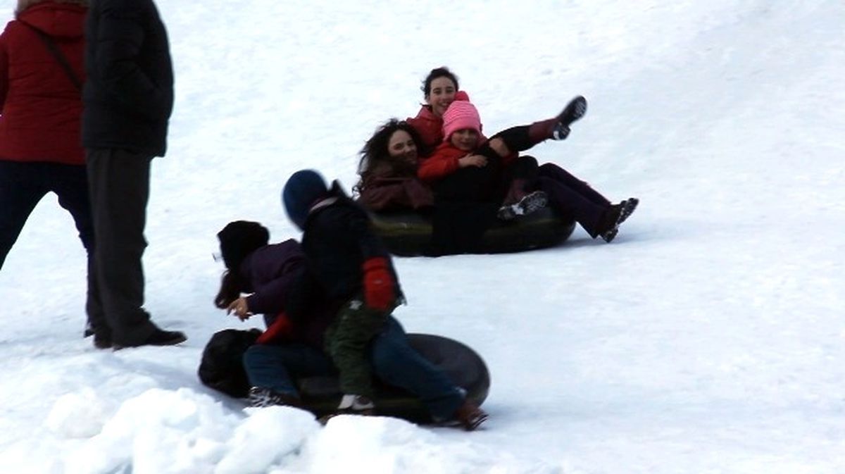 Ayder\'de Şambrel ile Kayak Keyfi