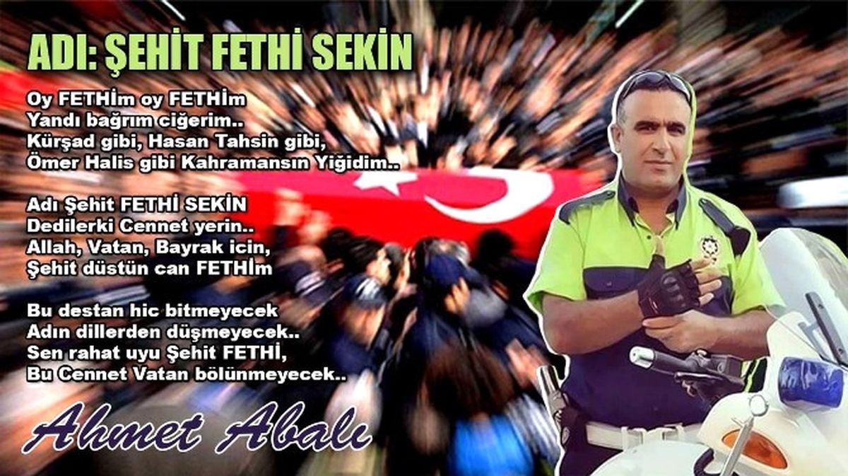 Aydınlı Sanatçı Ahmet Abalı Kahraman Polisi Besteyle Ölümsüzleştirdi