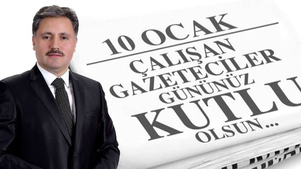 Başkan Çakır 10 Ocak Çalışan Gazeteciler Gününü Kutladı