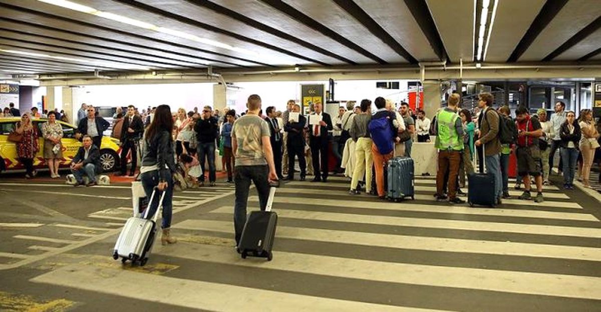 Brüksel Zaventem Havalimanı\'nın Yolcu Sayısı Düştü