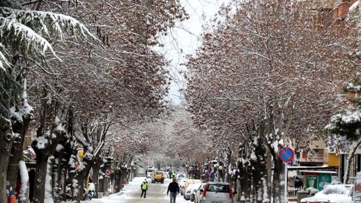 Burdur Beyaz Örtüyle Kaplandı
