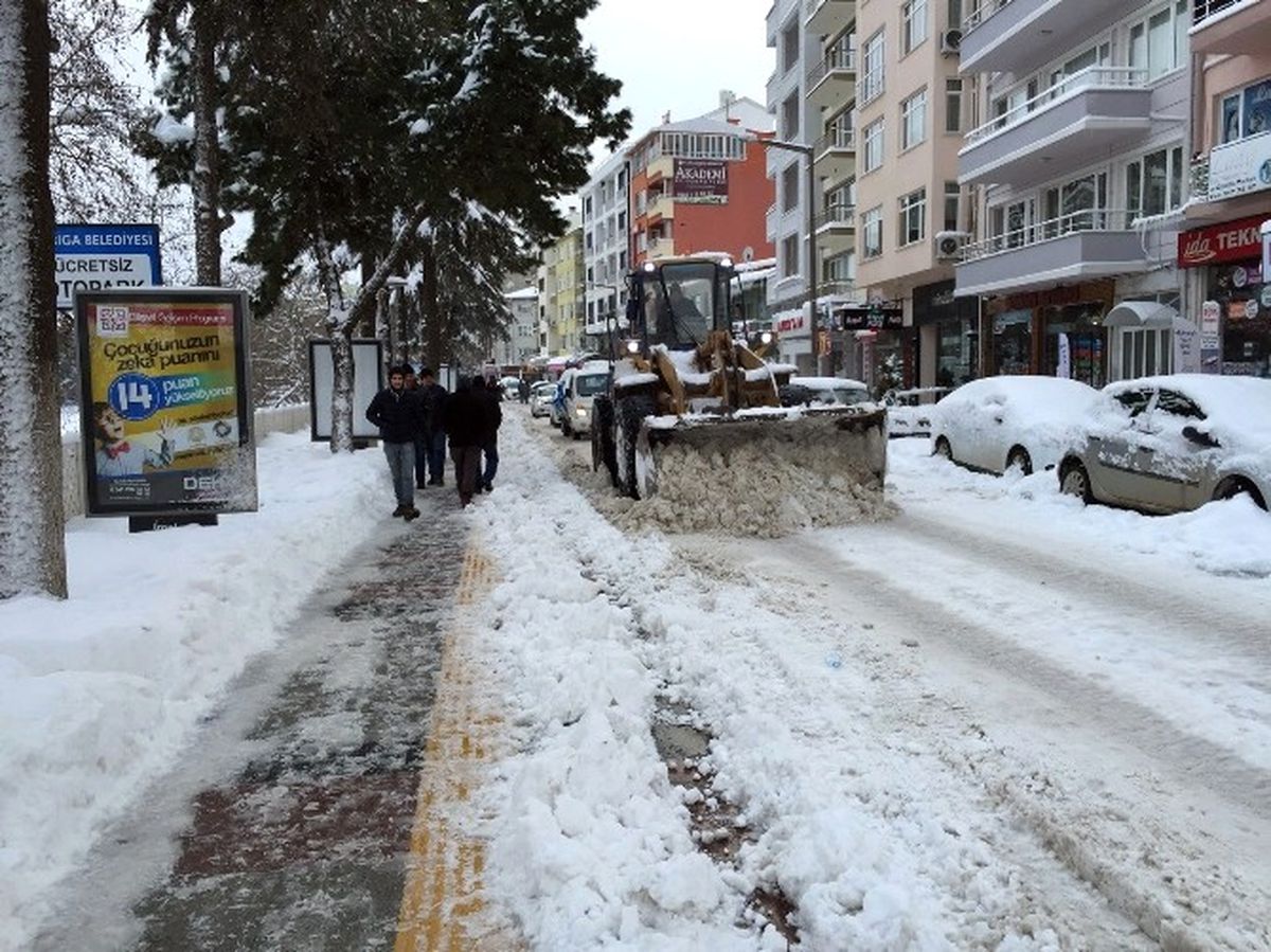 Çanakkale\'de Okullara Kar Tatili