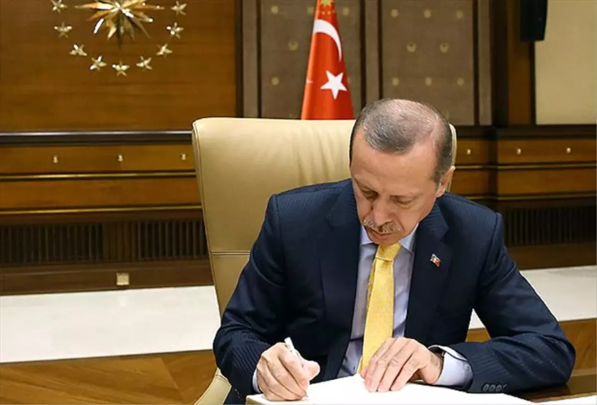 Cumhurbaşkanı Erdoğan\'dan Kanun Onayı (3)