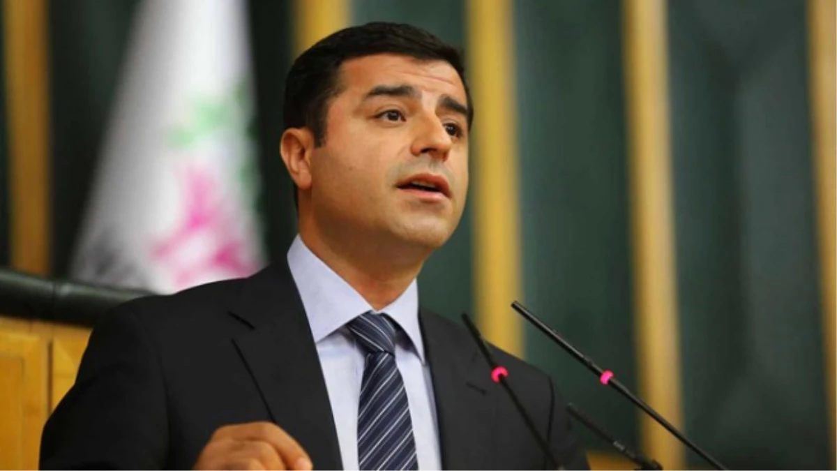 Demirtaş\'tan Anayasa Talebi