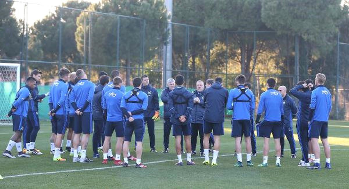 Fenerbahçe Günü Tek Antrenmanla Tamamladı