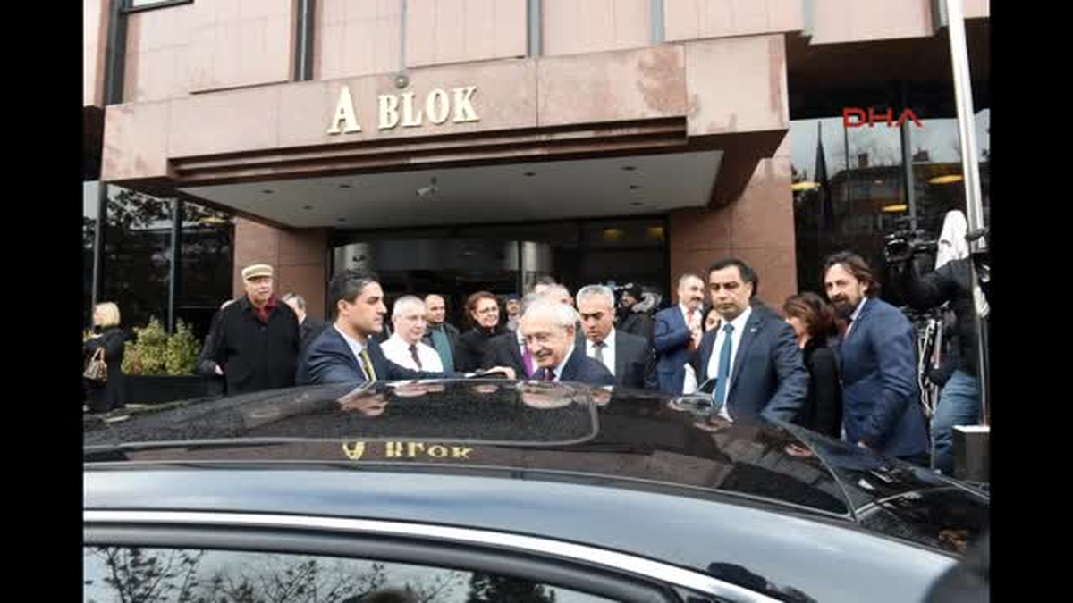 Kılıçdaroğlu\'ndan Meclis Başkanı Kahraman\'a Ziyaret