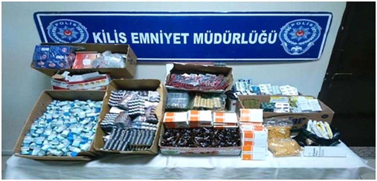 Kilis\'te Cinsel İçerikli Hap Ele Geçirildi