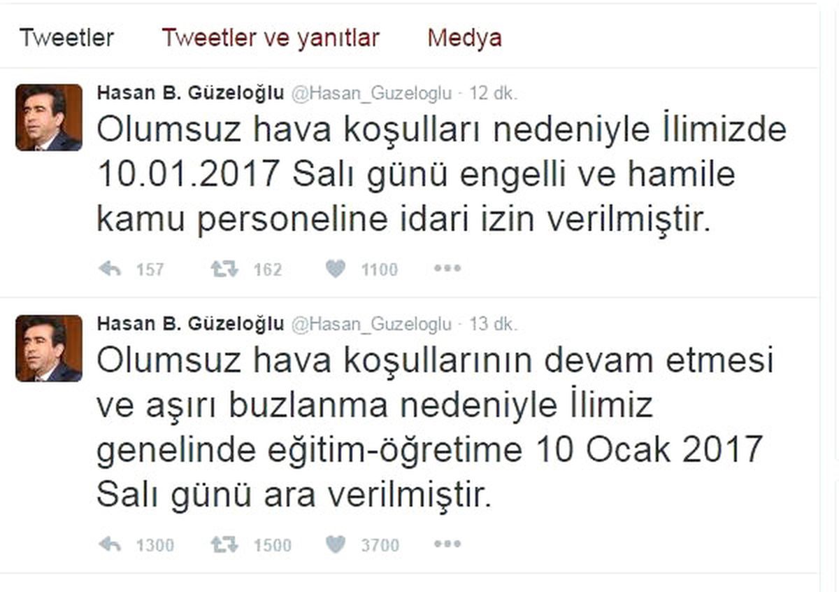 Kocaeli\'de Okullar Yarın Tatil