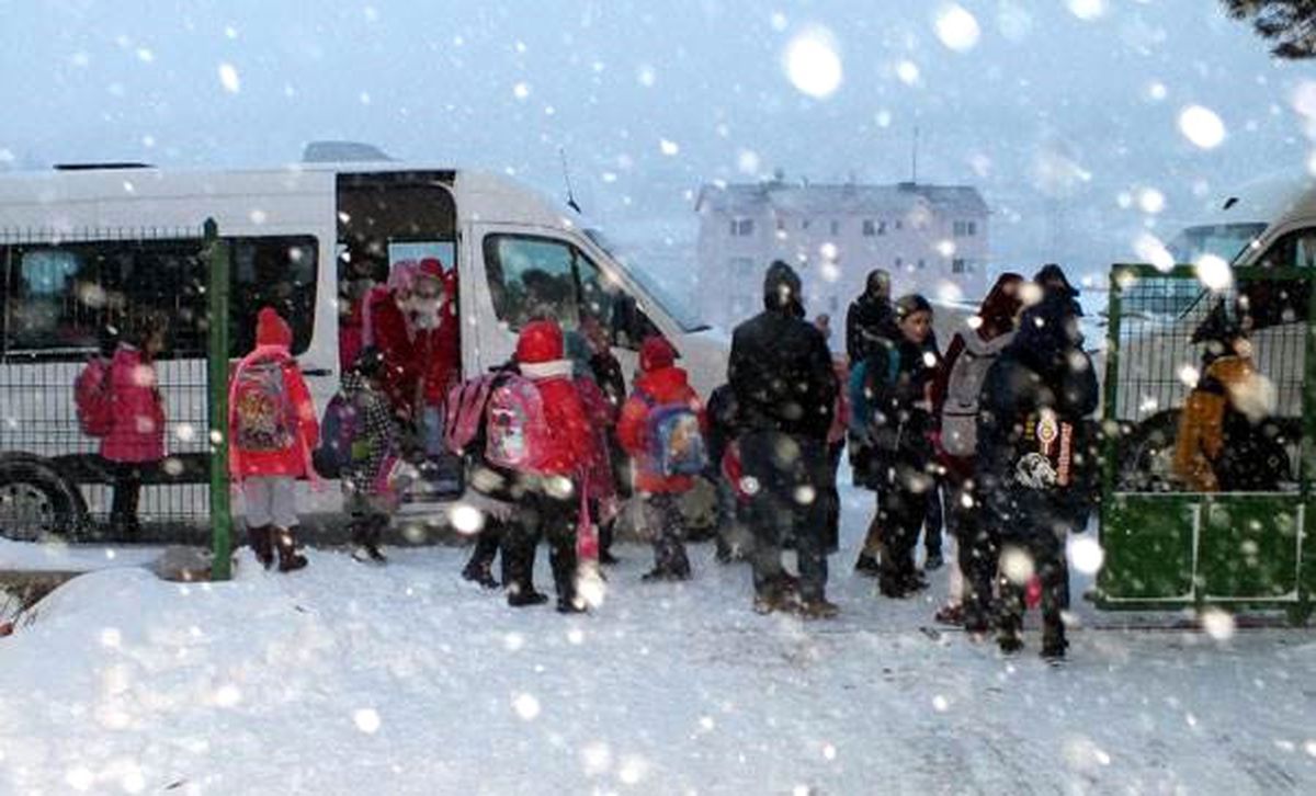 Nevşehir\'de Merkeze Bağlı Köy Okulları Tatil Edildi