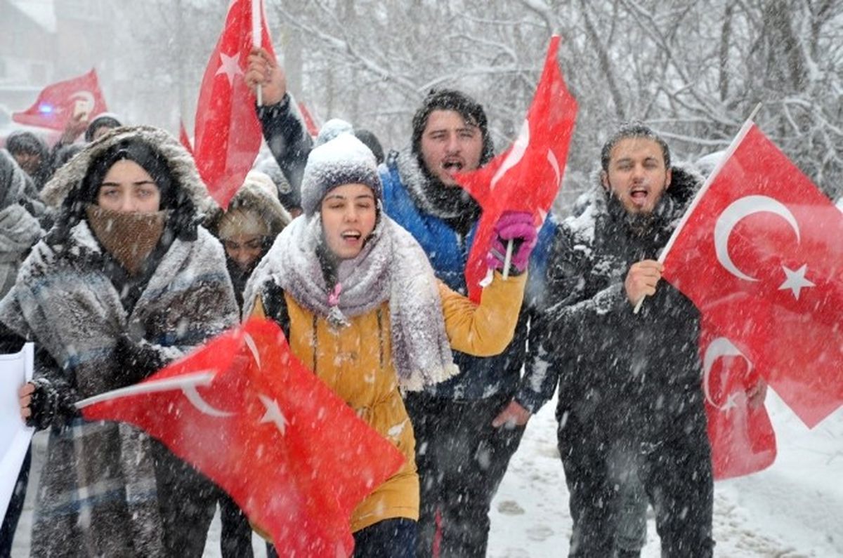 Omü\'lü Öğrenciler Sarıkamış\'ı Unutmadı