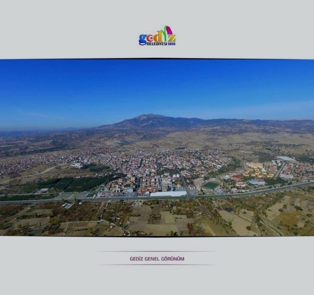 2017 Yılı \'Kuşbakışı Gediz Mahalleleri\' Takvimi