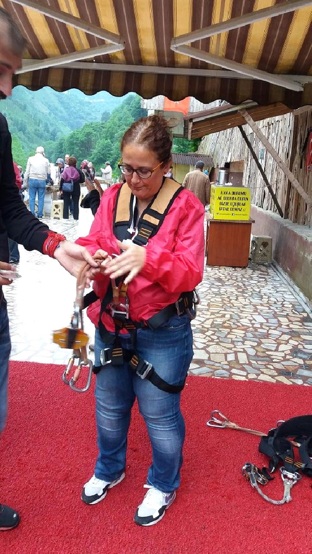 48 Kilo Verdi, Zipline Hayalini Gerçekleştirdi