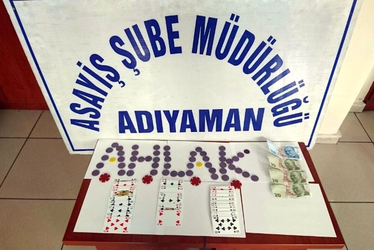 Adıyaman\'da Kumar Operasyonu