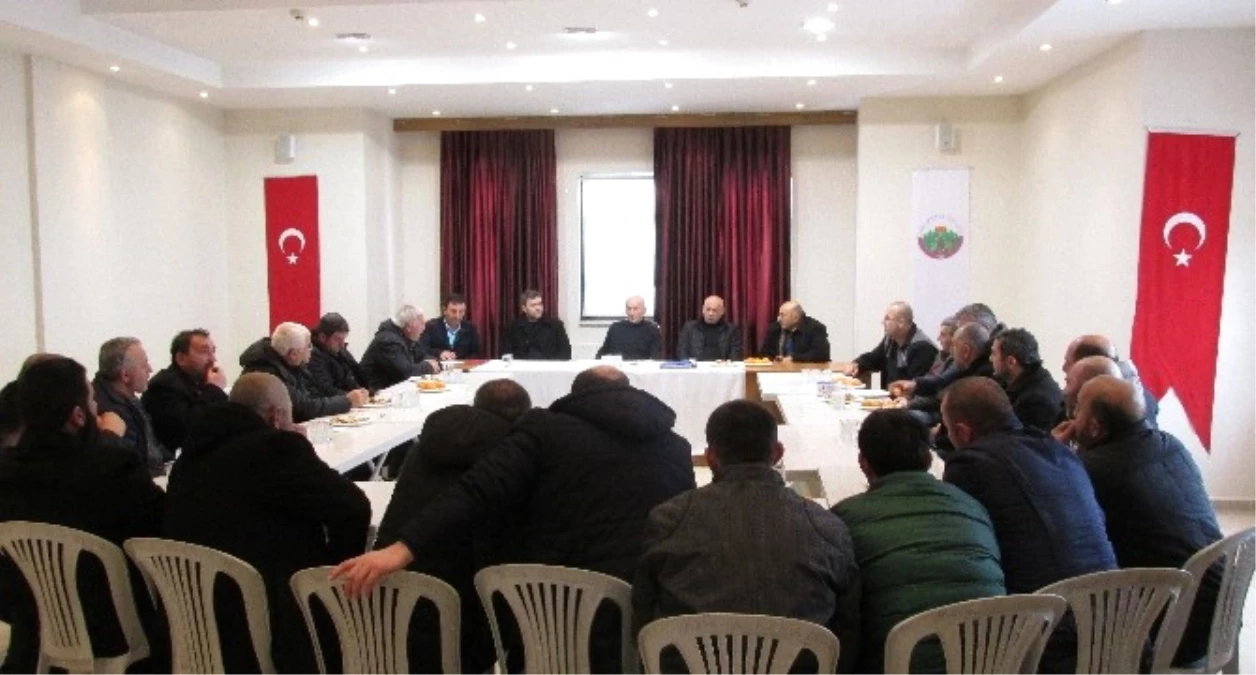 Başkan İbrahim Ercan Taşıyıcı Esnafı ile Toplantı Yaptı