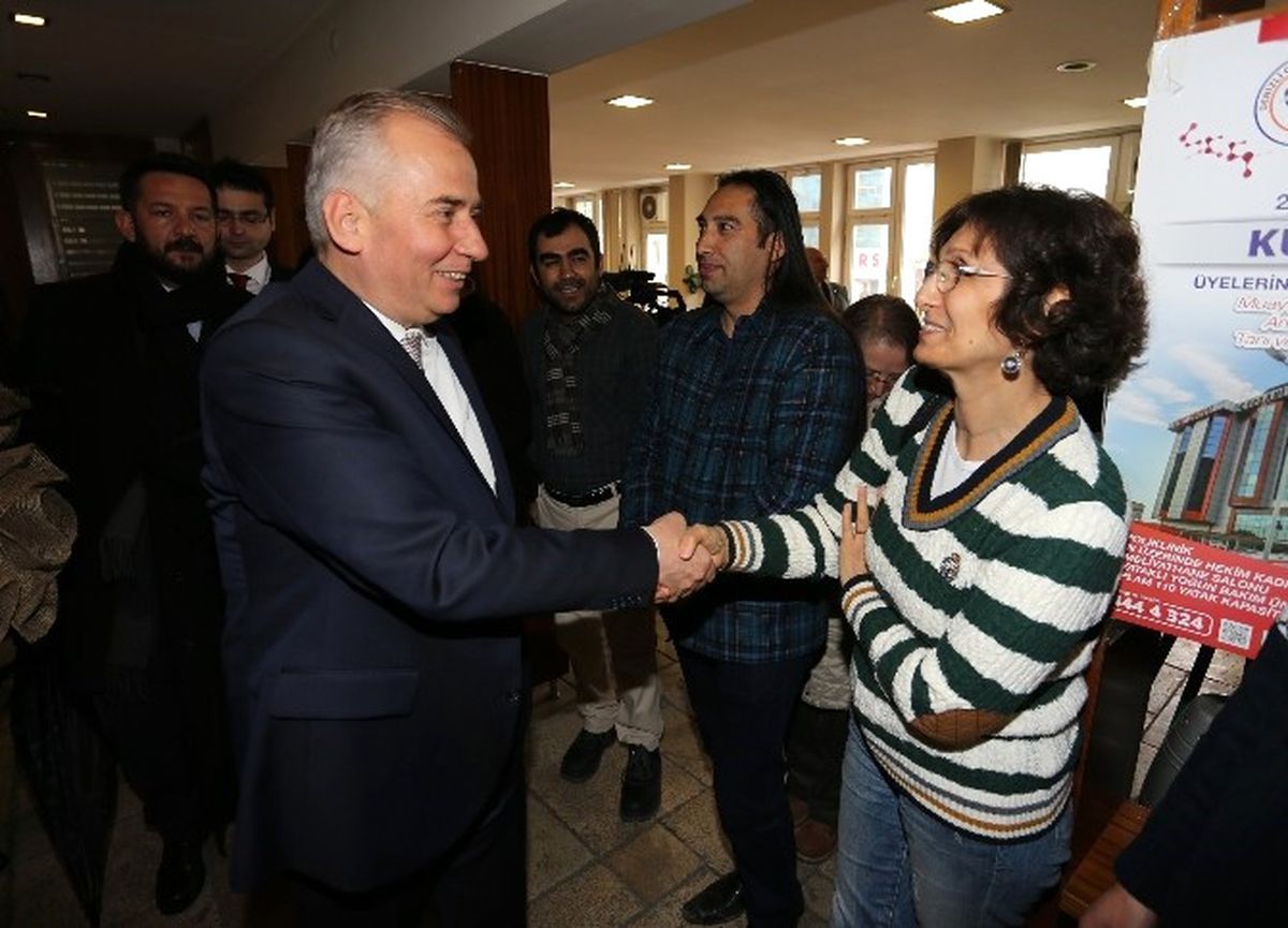 Başkan Zolan\'dan Gazetecilere Ziyaret