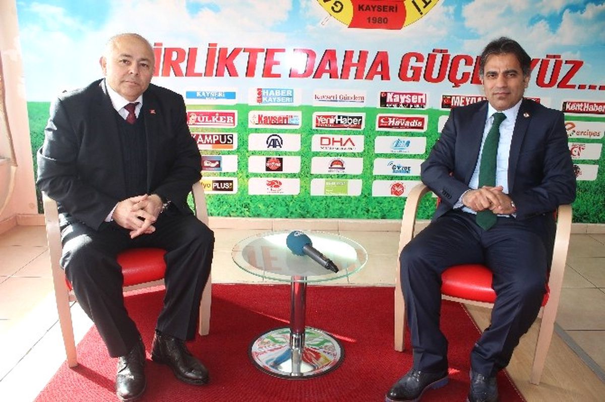 CHP Kocasinan İlçe Başkanlığı\'ndan Gazeteciler Cemiyeti\'ne Ziyaret