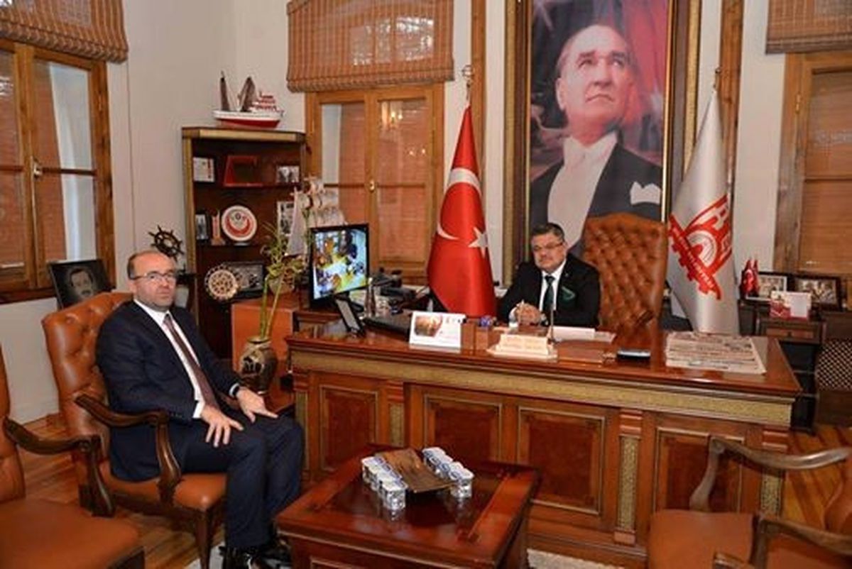 Eldemir\'den Başkan Yağcı\'ya Ziyaret